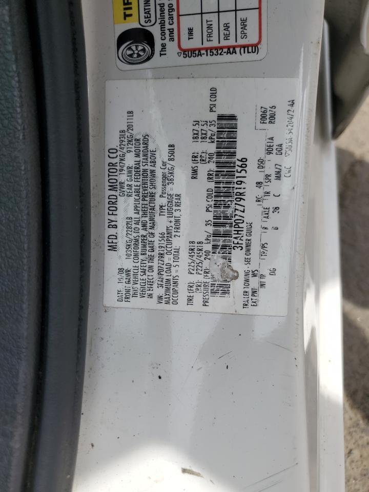 2009 FORD FUSION