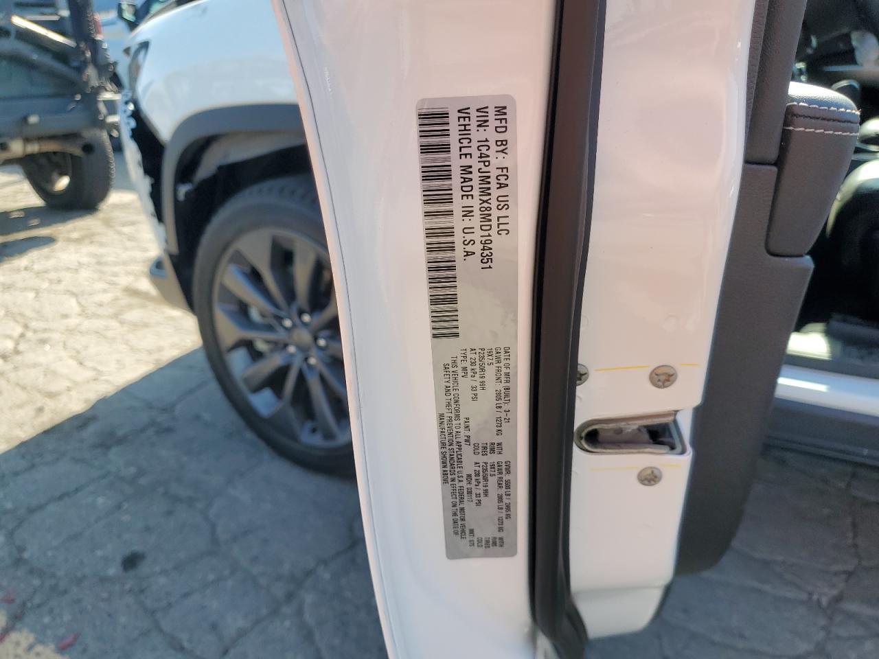 2021 JEEP CHEROKEE
