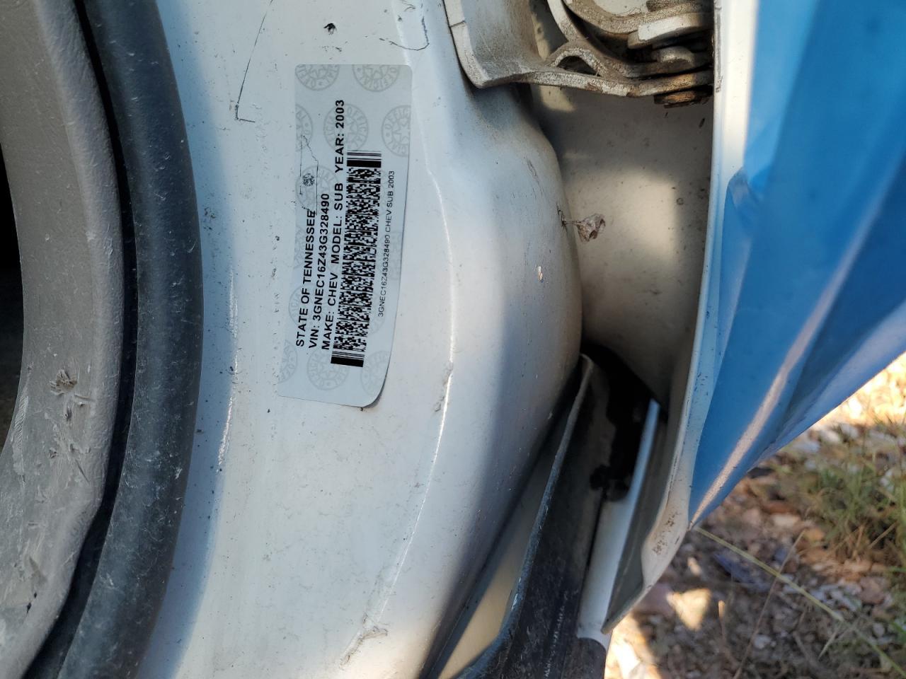 2003 CHEVROLET Suburban
