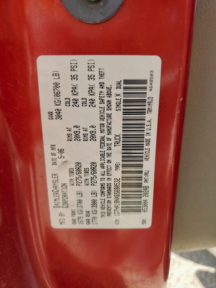 2006 DODGE RAM 1500