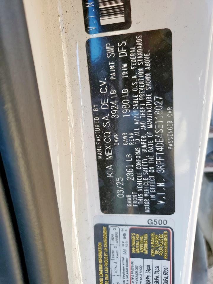 2025 KIA K4