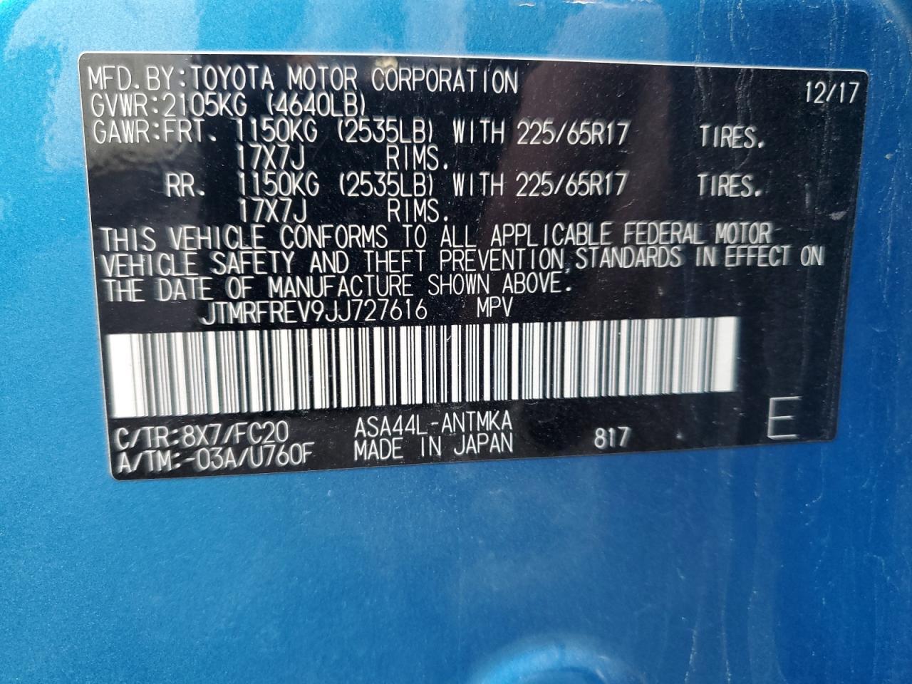 2018 TOYOTA RAV4
