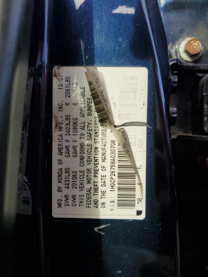 2008 HONDA ACCORD