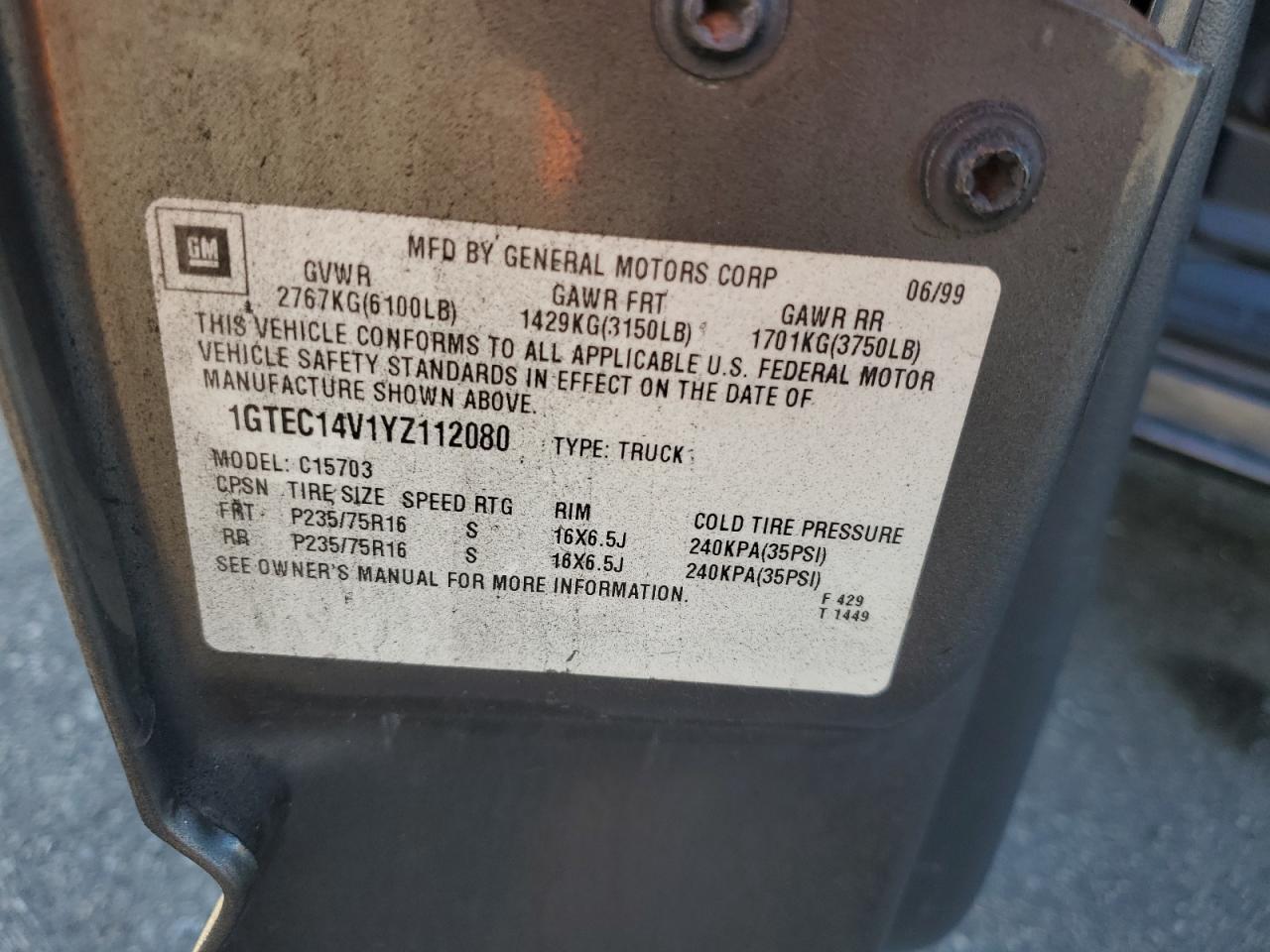 2000 GMC Sierra