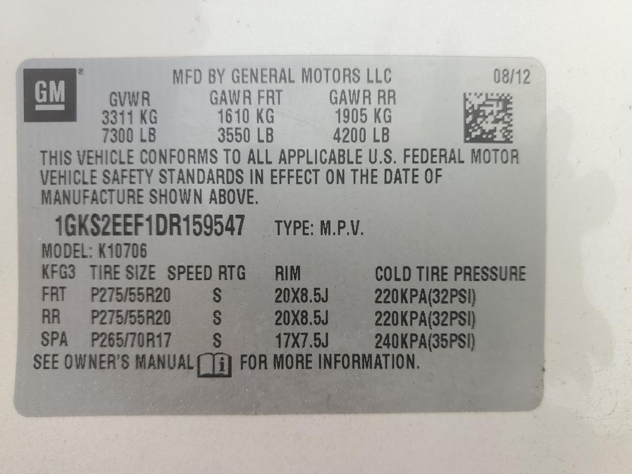2013 GMC Yukon