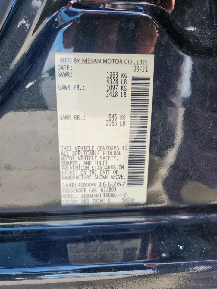 2021 NISSAN ALTIMA