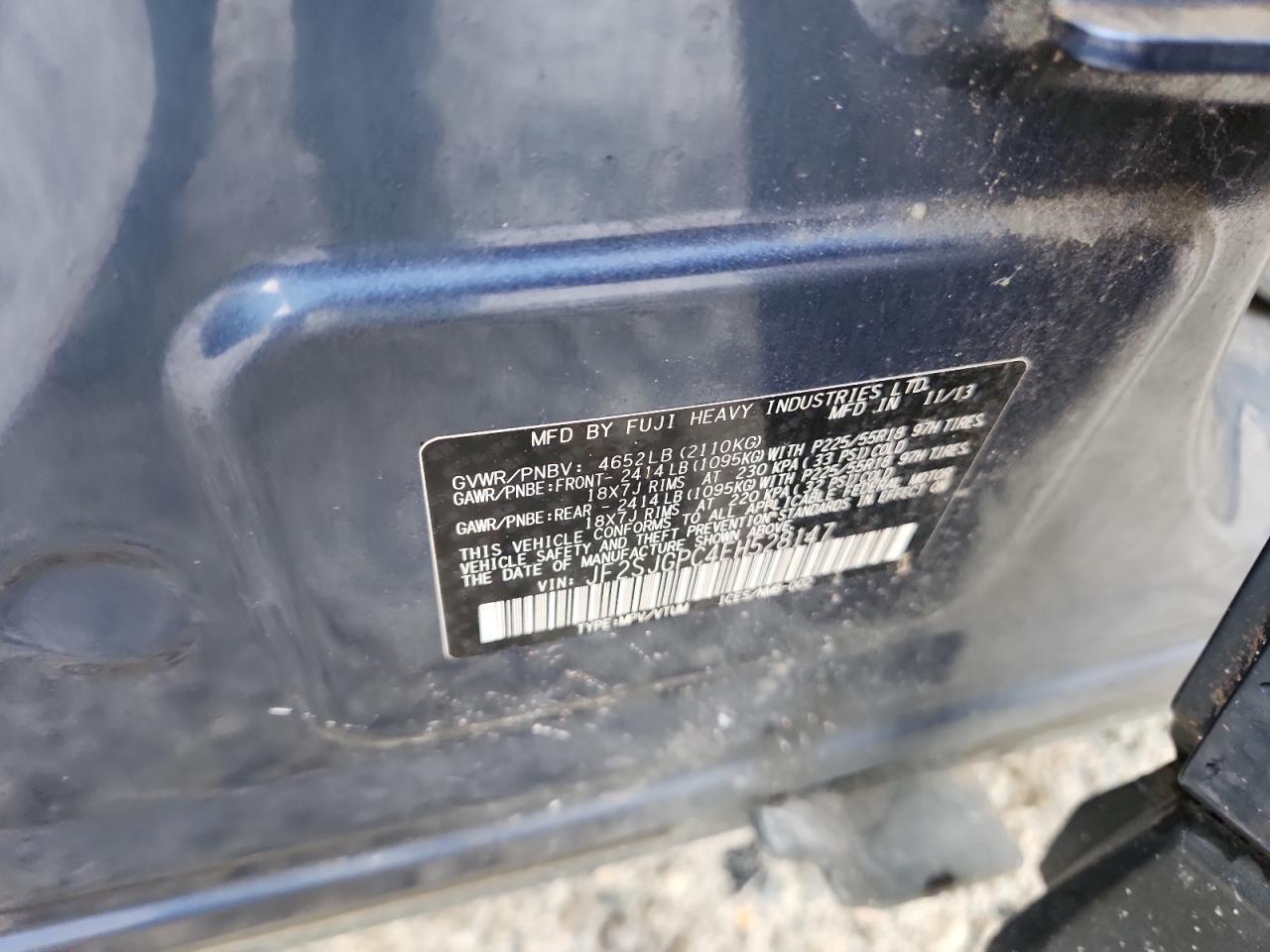 2014 SUBARU FORESTER