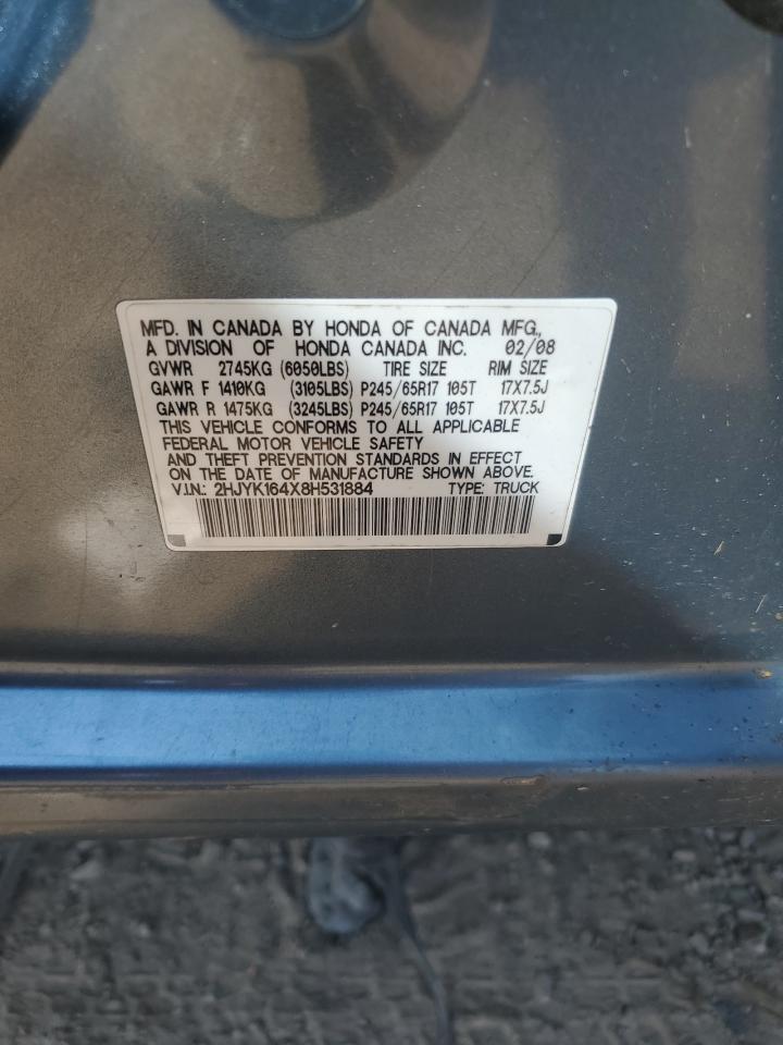 2008 HONDA Ridgeline