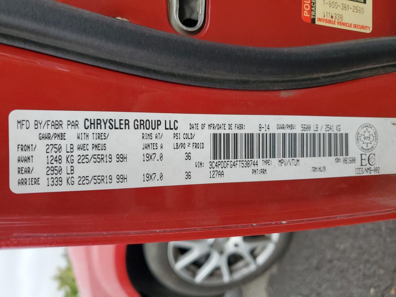 2015 DODGE JOURNEY