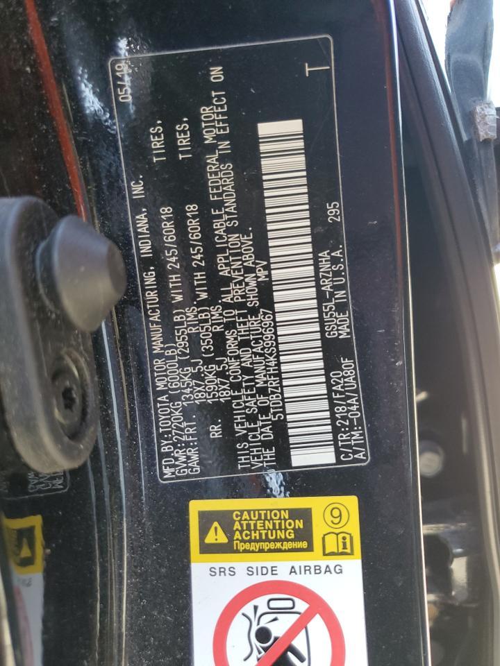 2019 TOYOTA HIGHLANDER