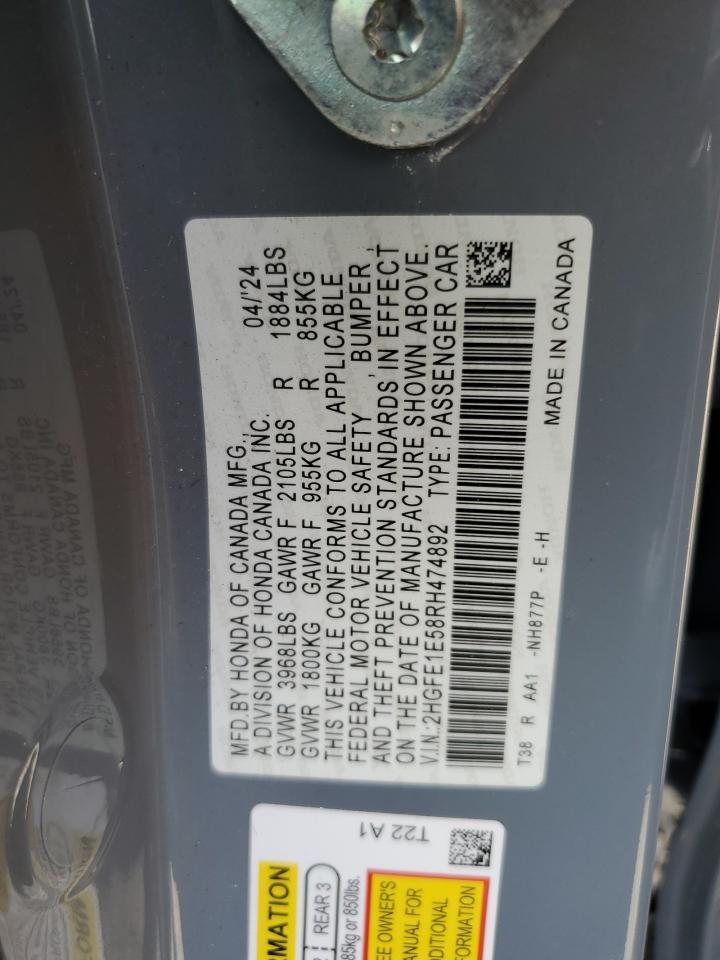 2024 HONDA CIVIC