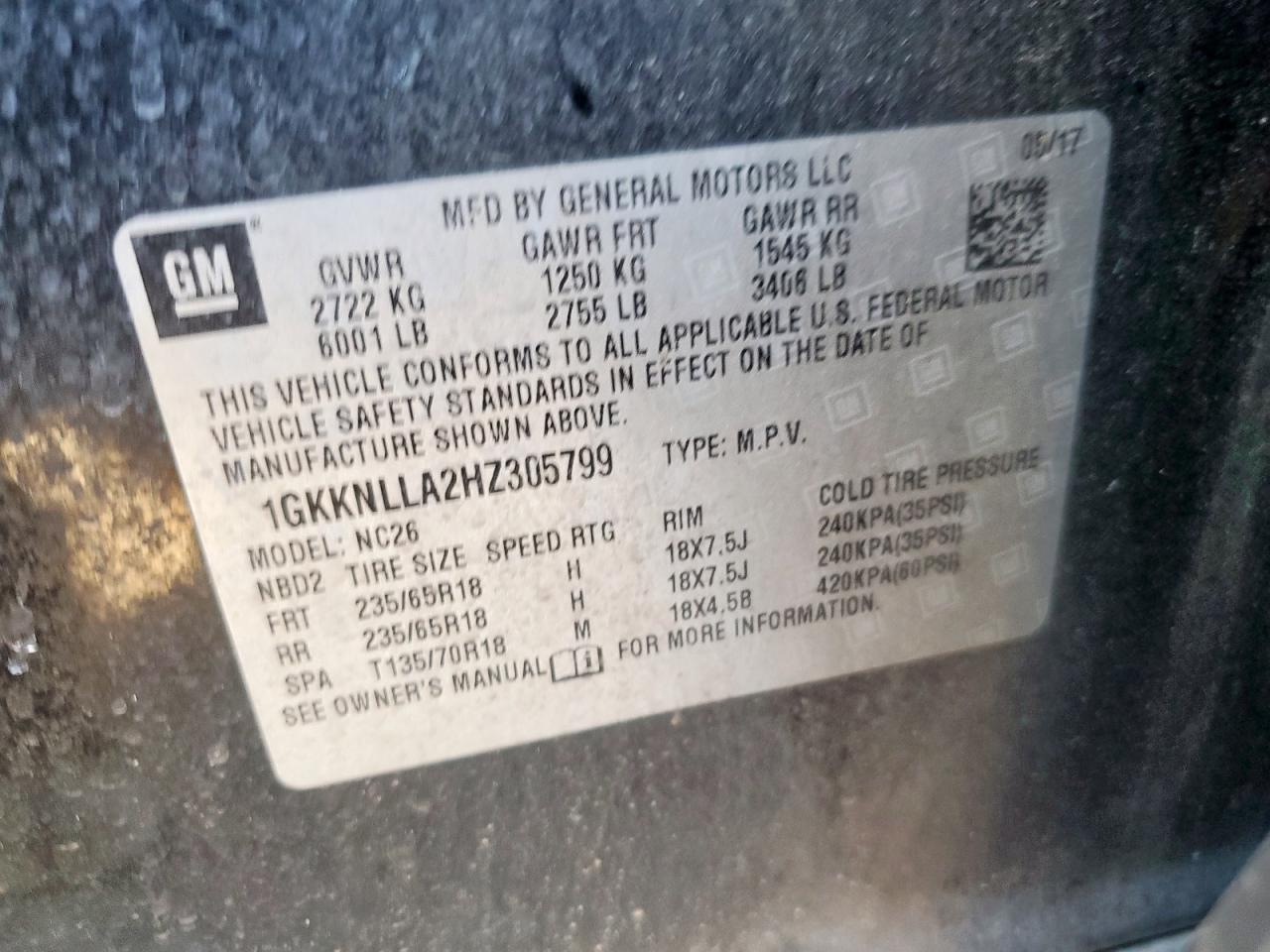 2017 GMC ACADIA