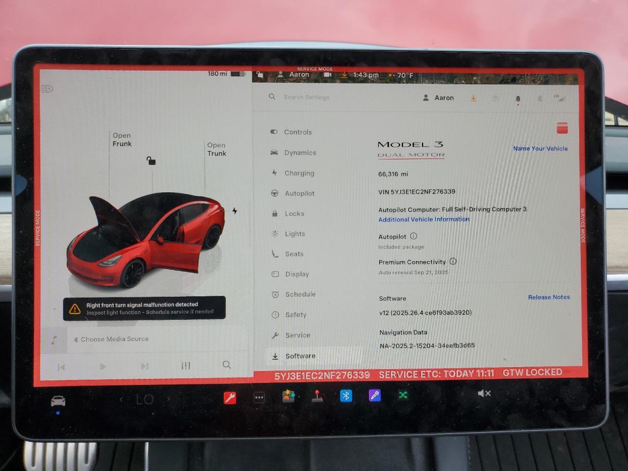 2022 TESLA MODEL 3