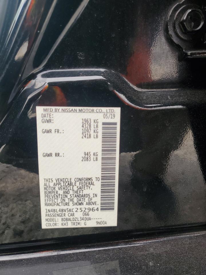 2019 NISSAN ALTIMA