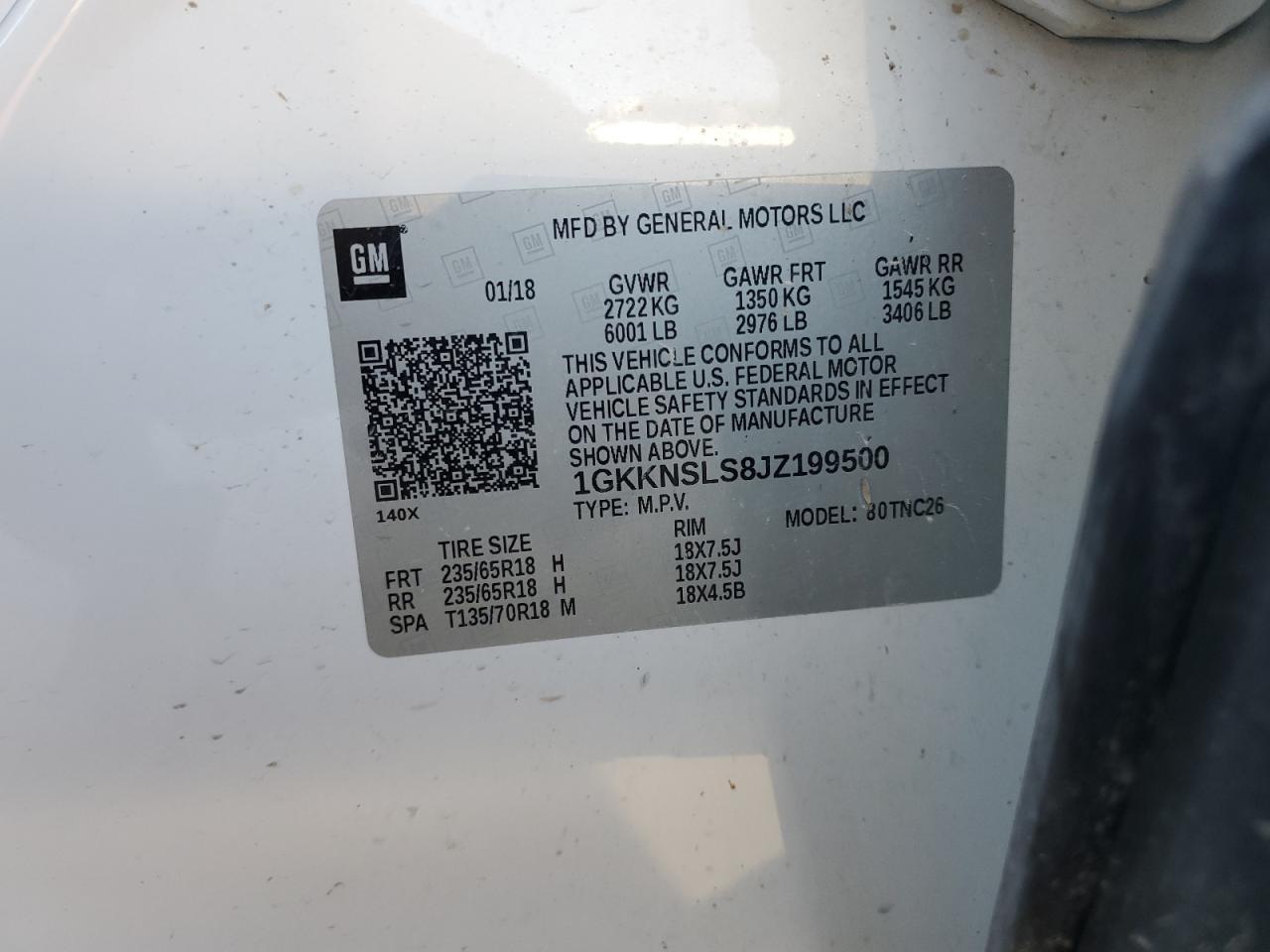2018 GMC ACADIA