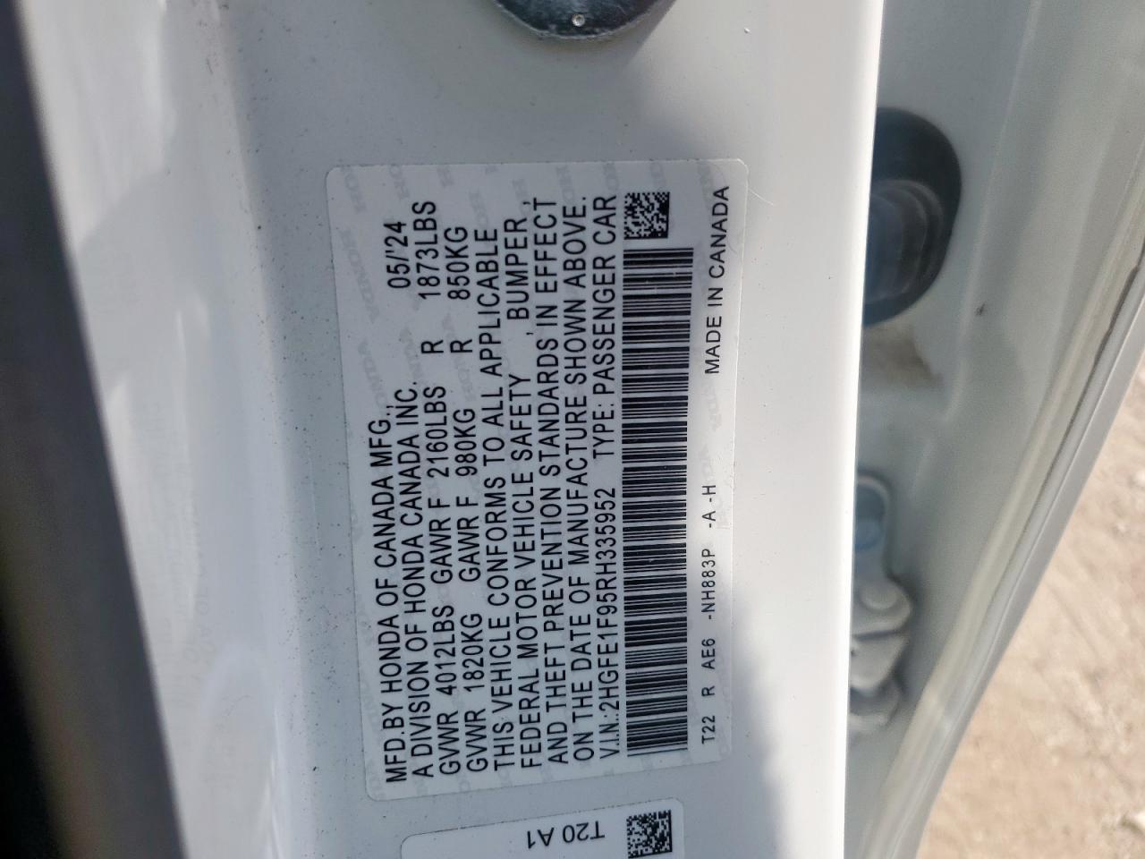 2024 HONDA CIVIC