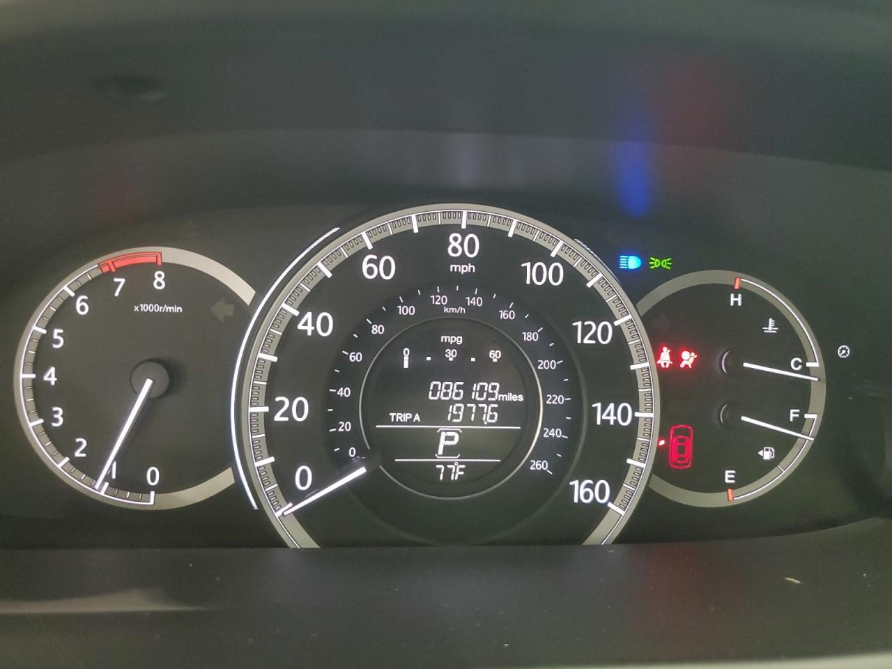 2014 HONDA ACCORD