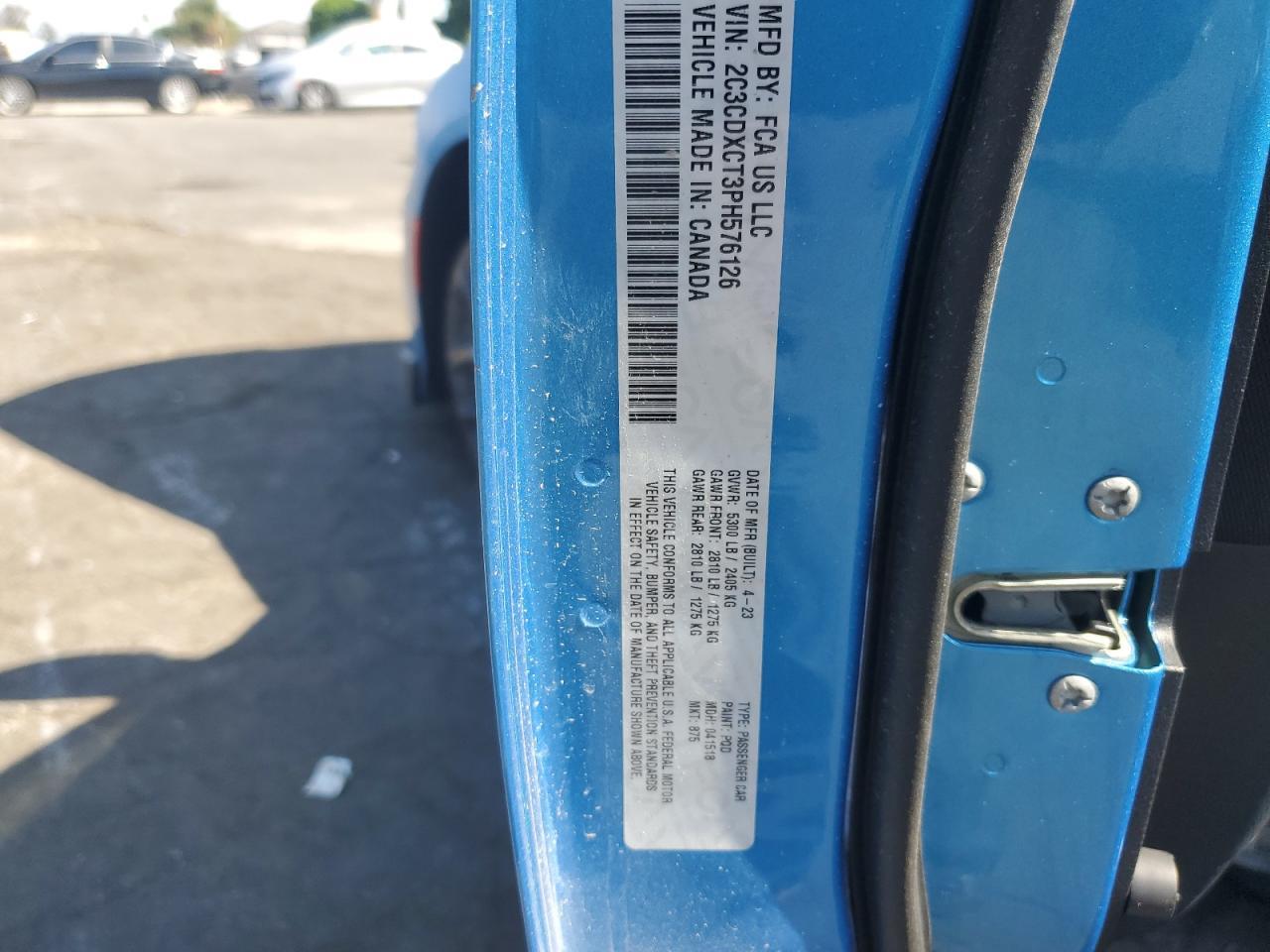 2023 DODGE CHARGER