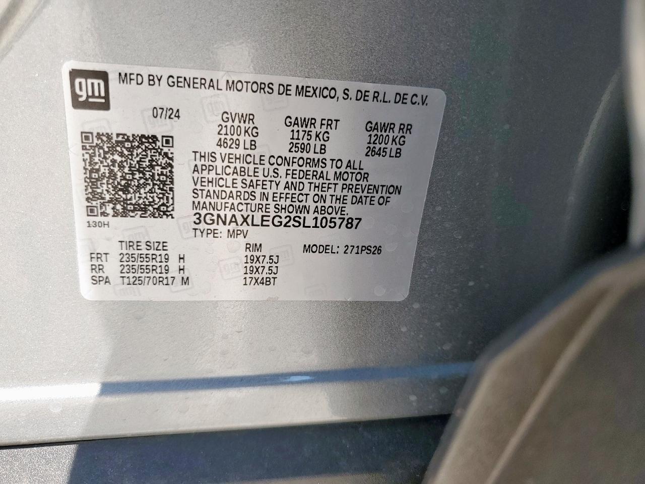 2025 CHEVROLET EQUINOX