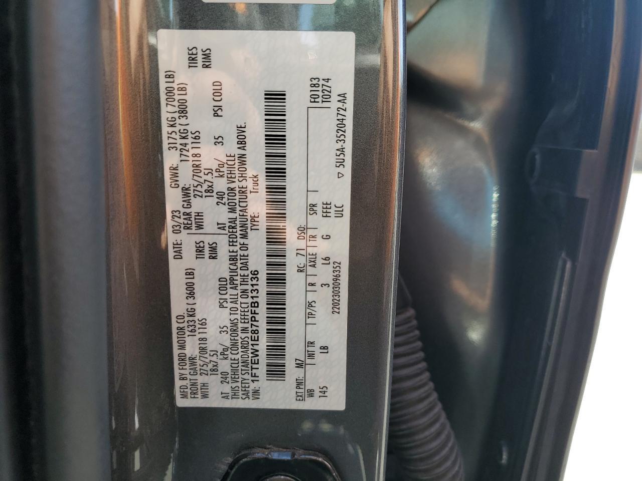 2023 FORD F-150