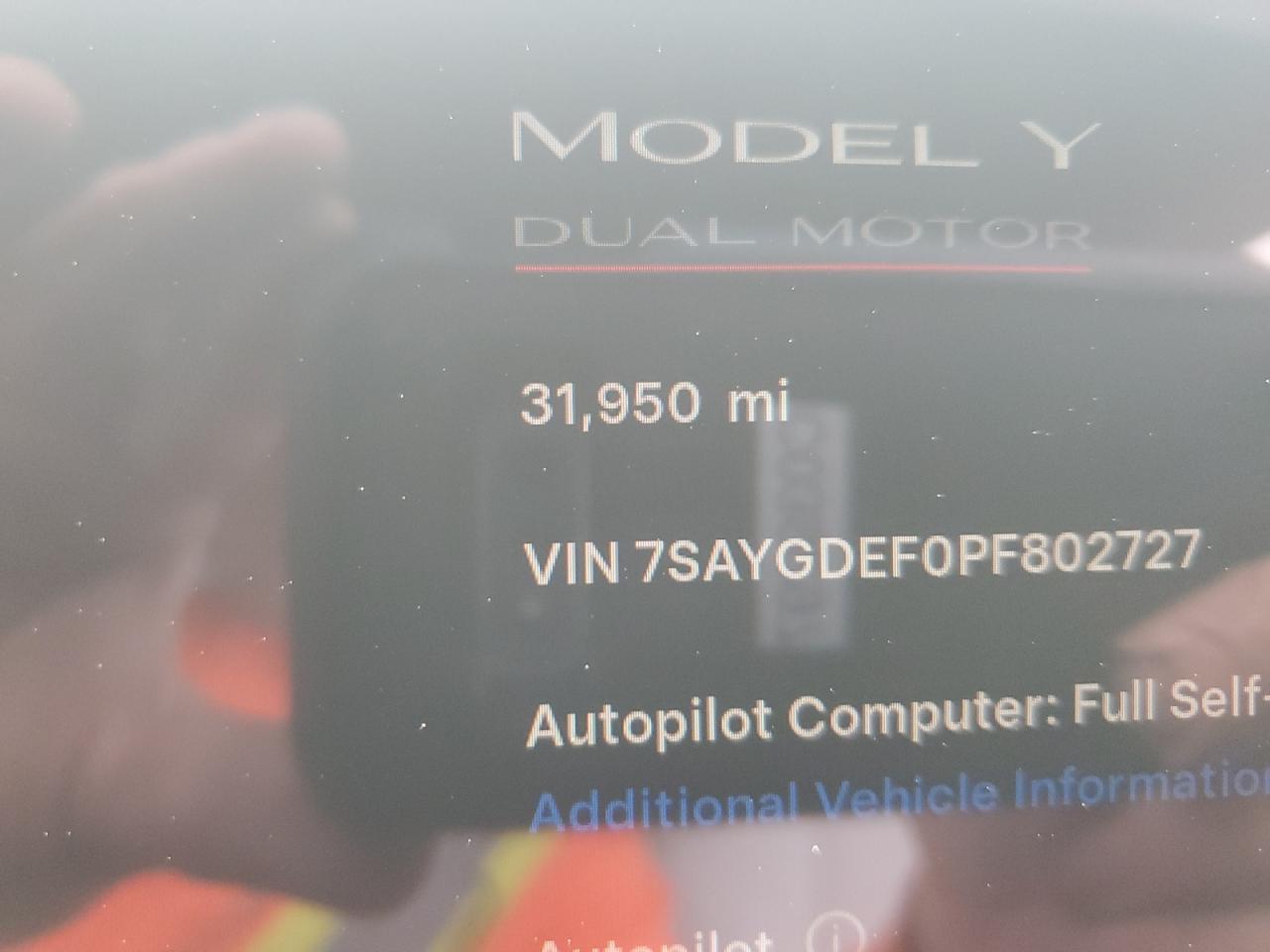 2023 TESLA MODEL Y
