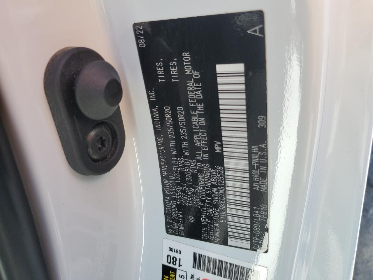 2022 TOYOTA SIENNA