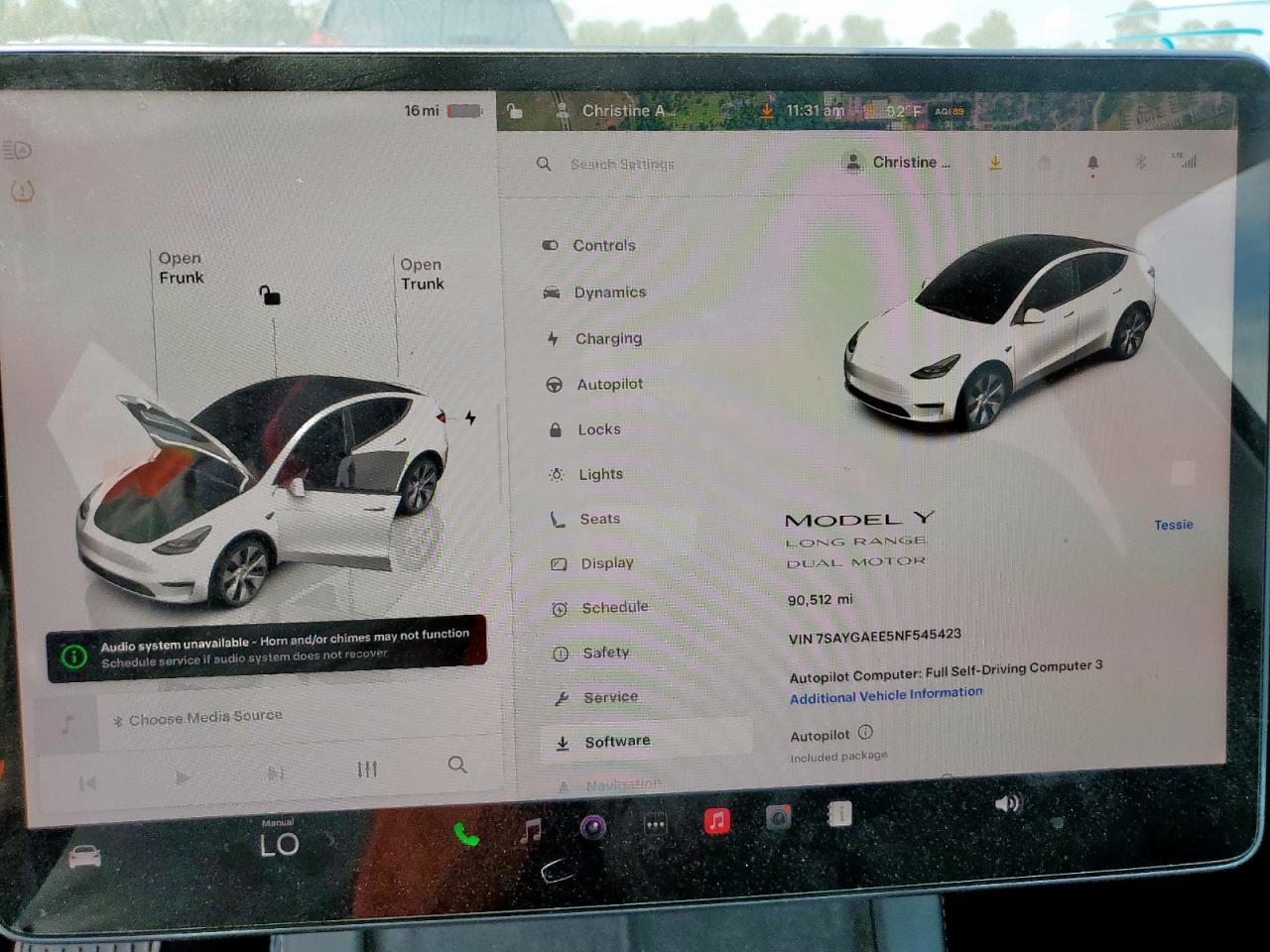2022 TESLA MODEL Y