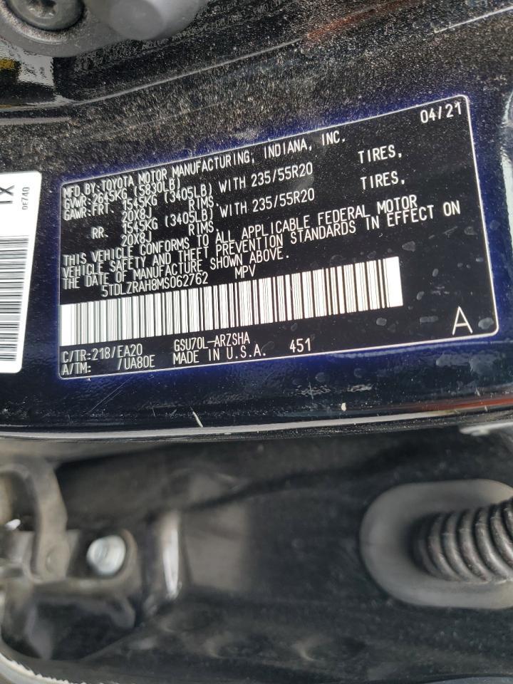 2021 TOYOTA HIGHLANDER