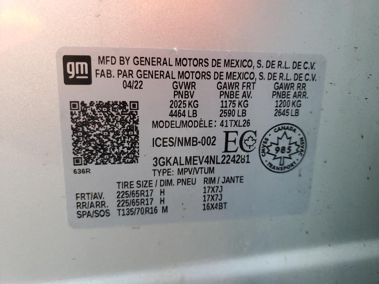 2022 GMC Terrain