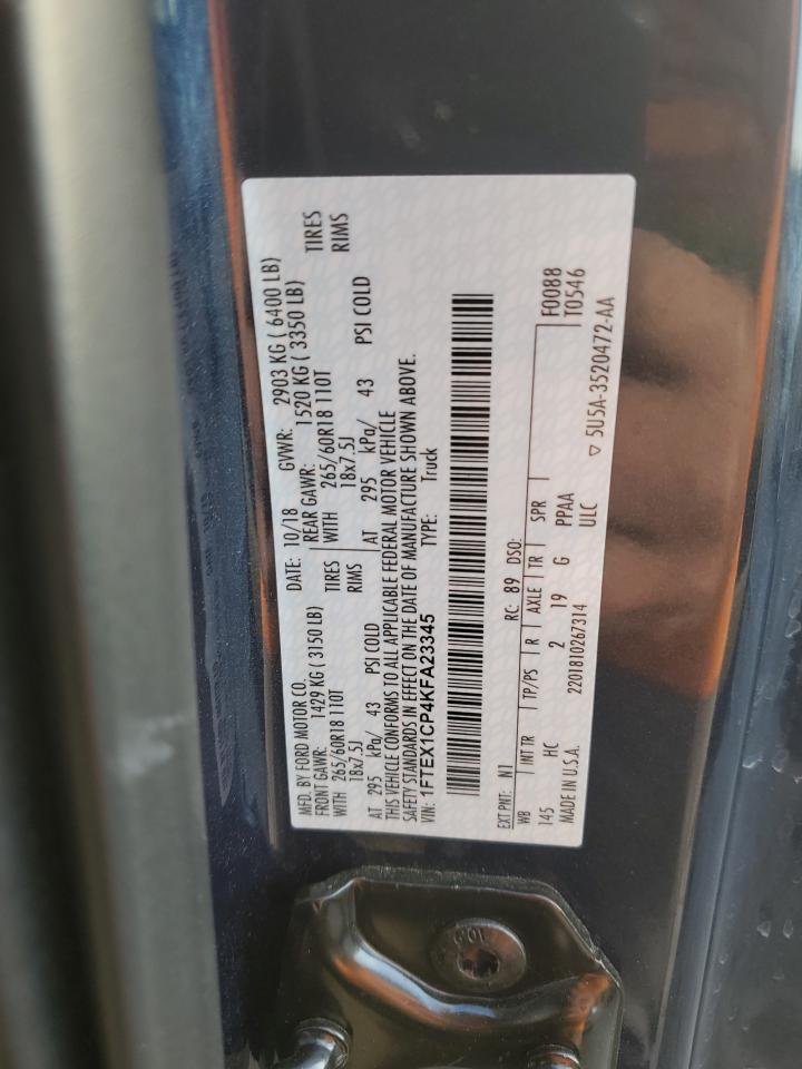 2019 FORD F-150