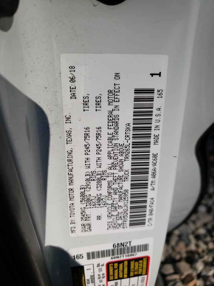 2018 TOYOTA TACOMA