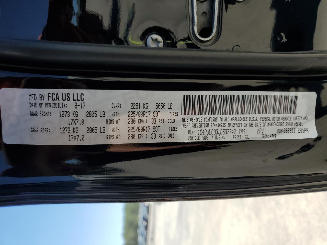 2018 JEEP CHEROKEE