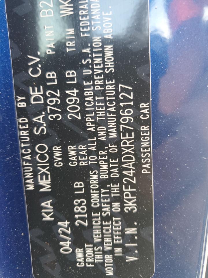 2024 KIA FORTE