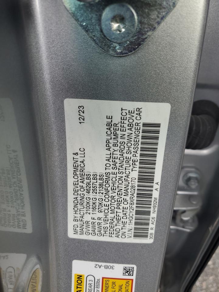 2024 HONDA ACCORD