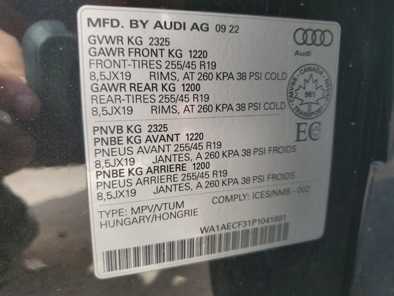 2023 AUDI Q3