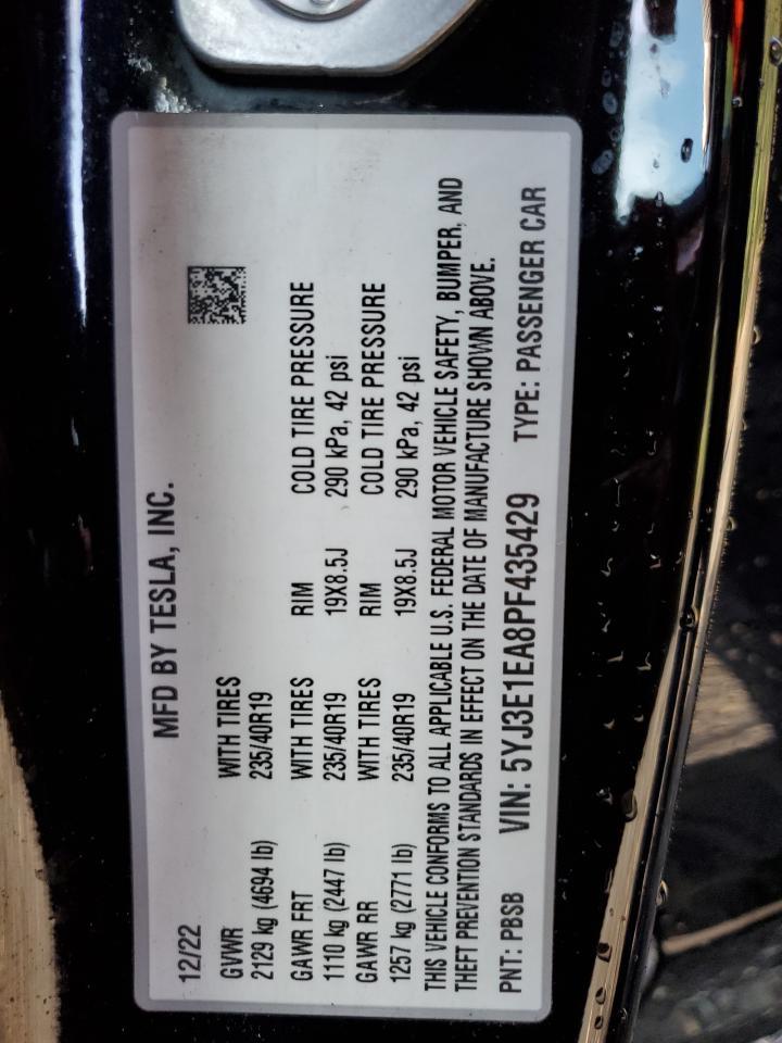 2023 TESLA MODEL 3