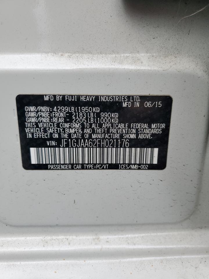 2015 SUBARU IMPREZA