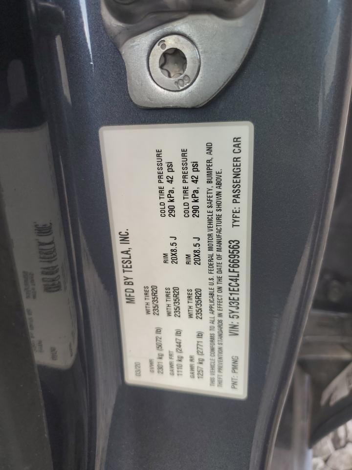 2020 TESLA MODEL 3