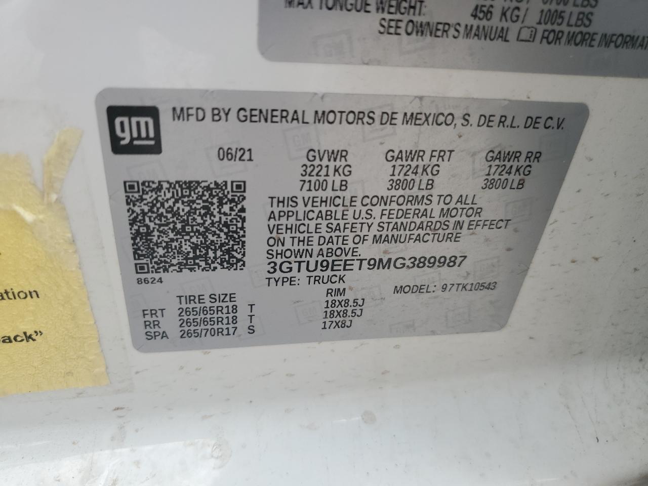 2021 GMC Sierra