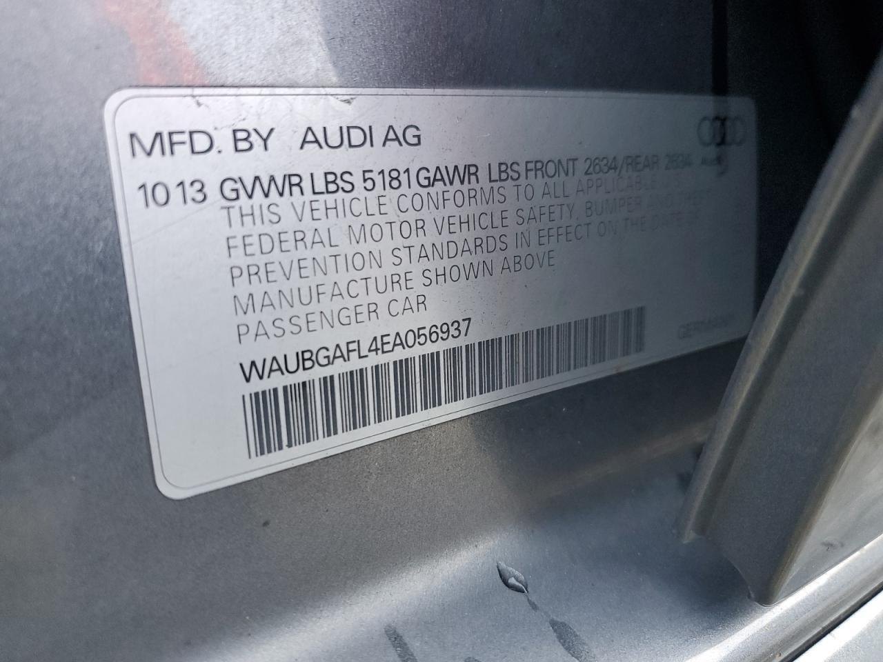 2014 AUDI S4