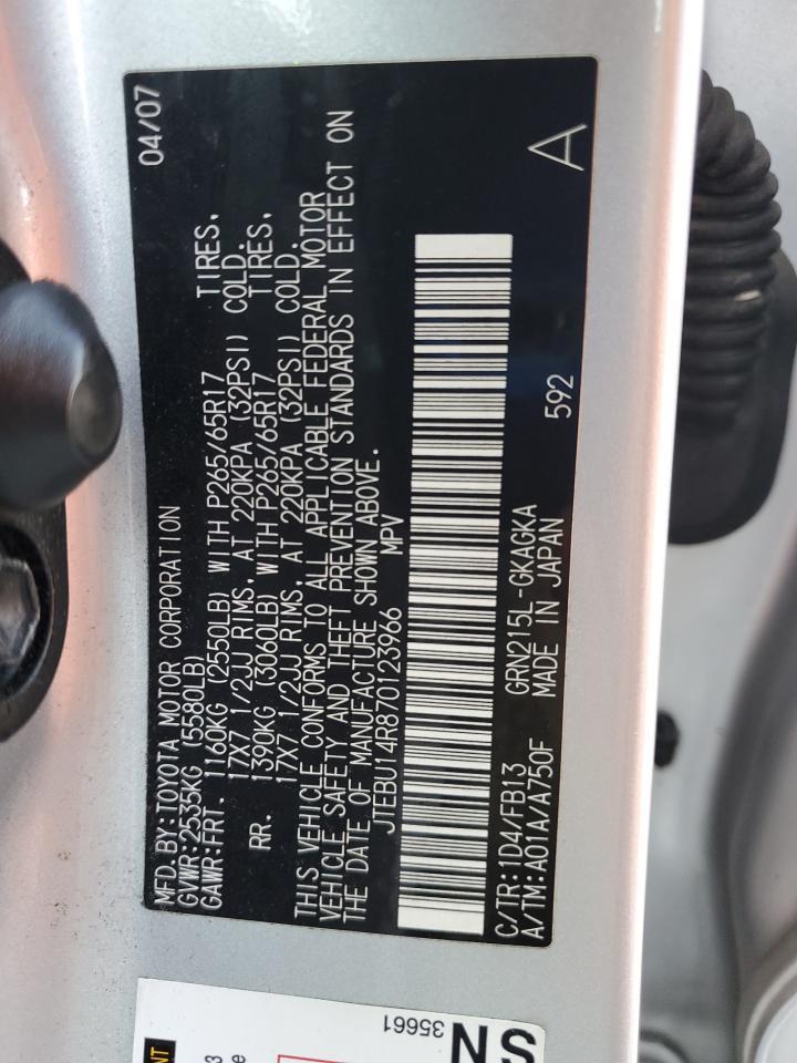 2007 TOYOTA 4Runner