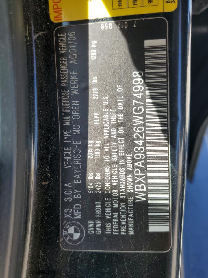 2006 BMW X3