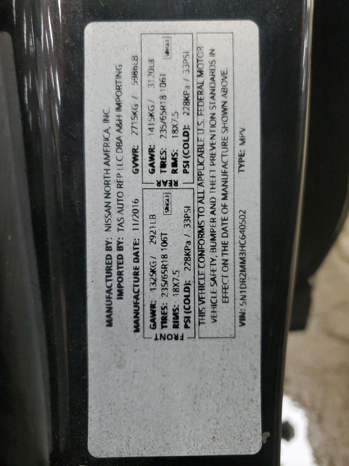 2017 NISSAN PATHFINDER