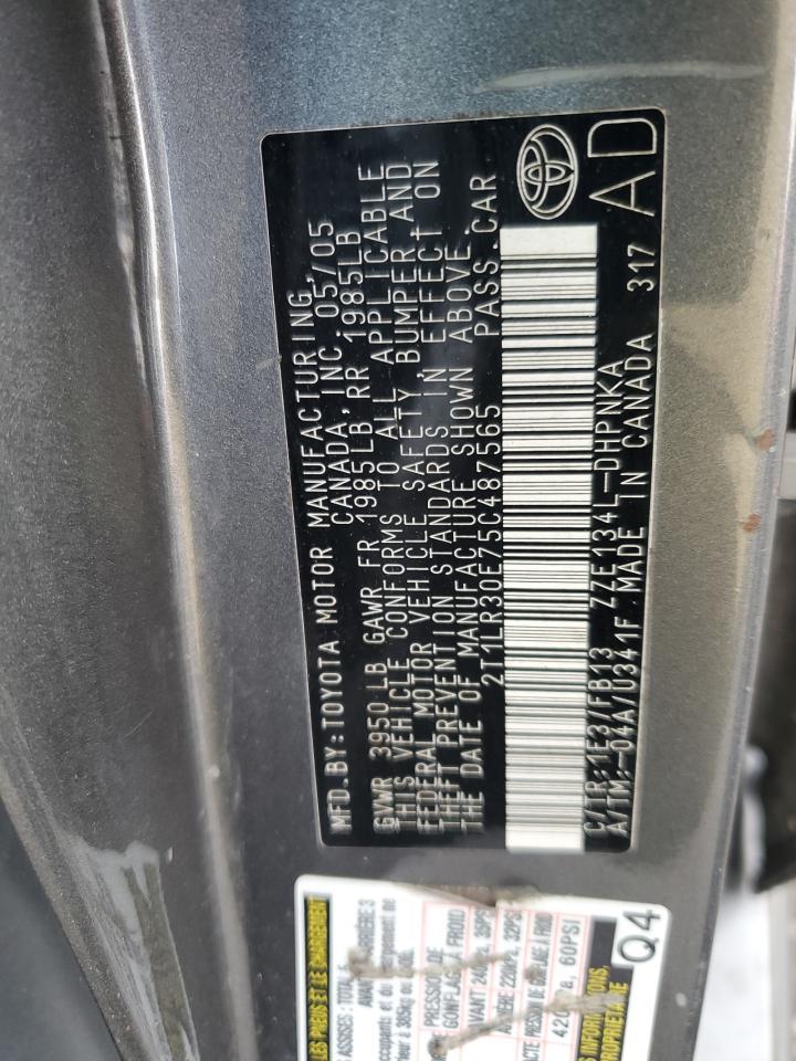 2005 TOYOTA MATRIX