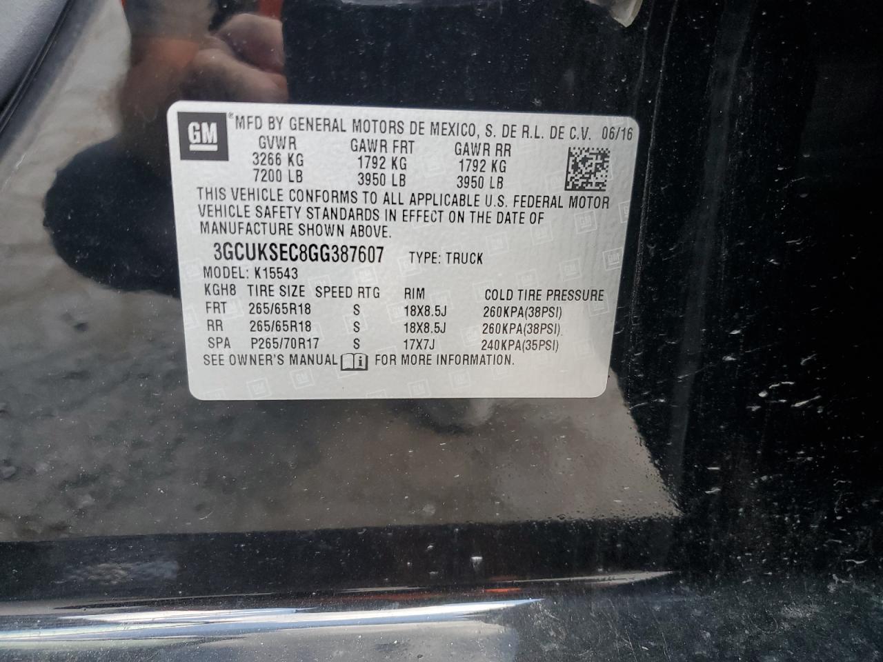 2016 CHEVROLET Silverado