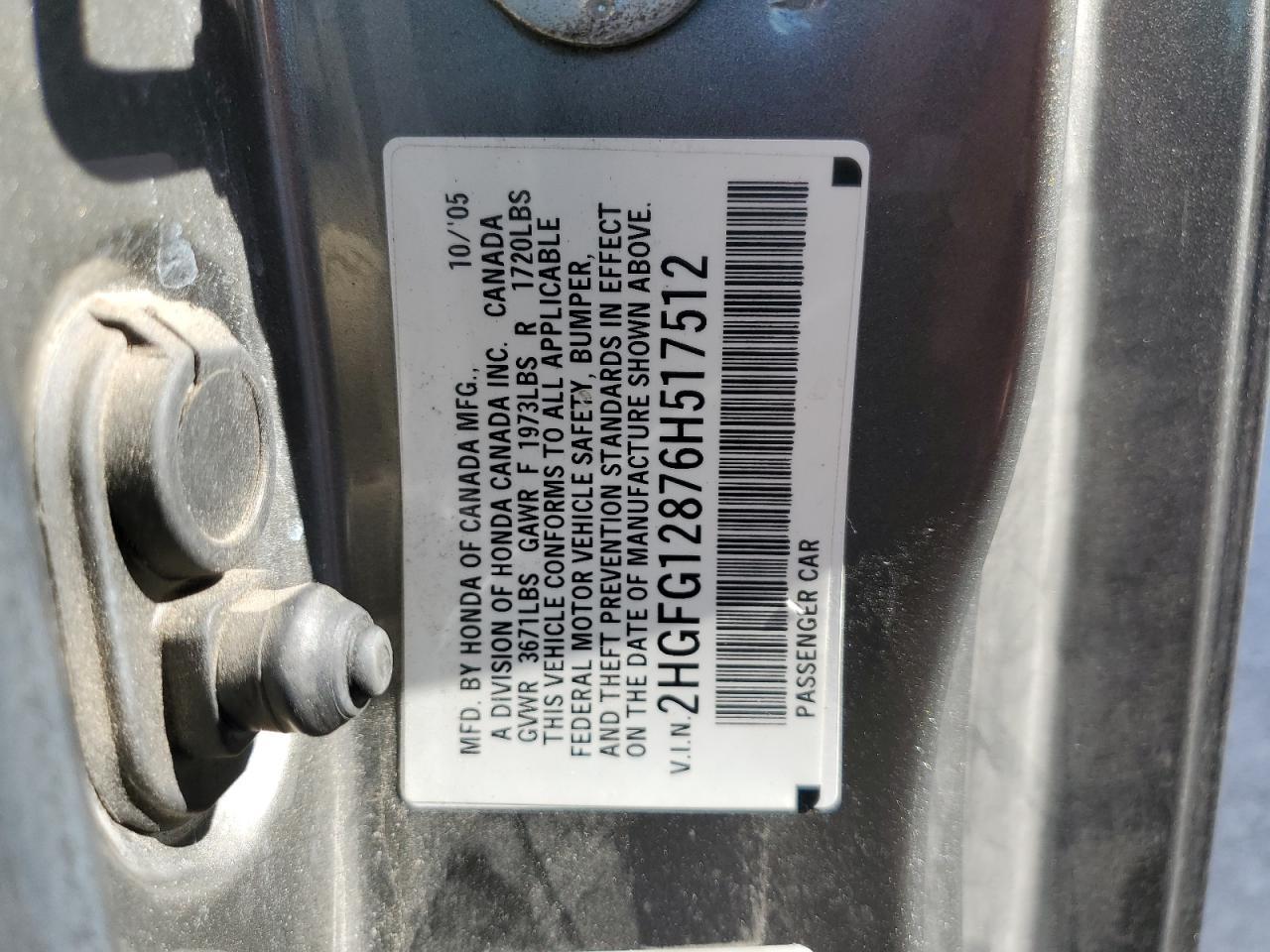 2006 HONDA CIVIC