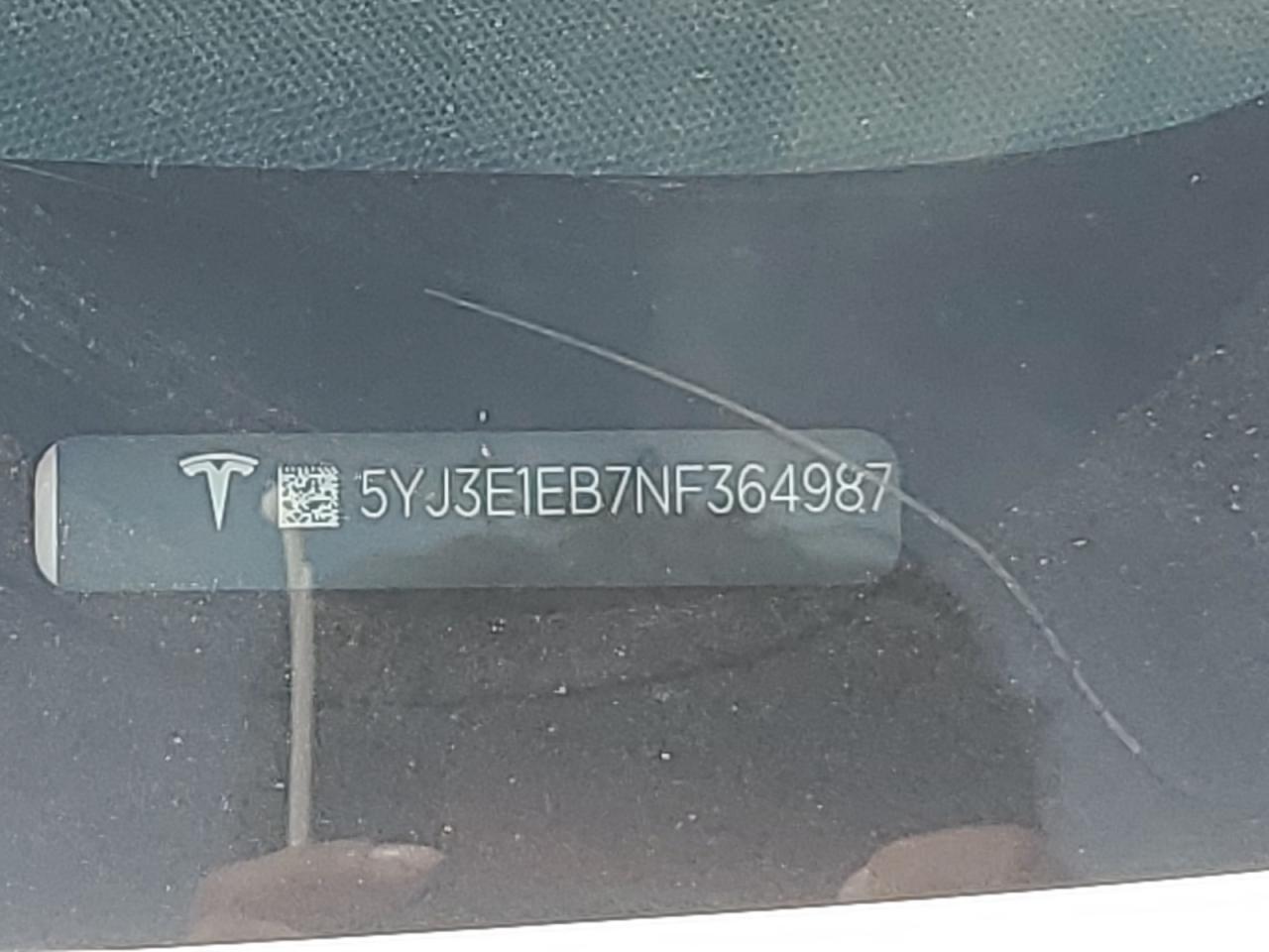 2022 TESLA MODEL 3