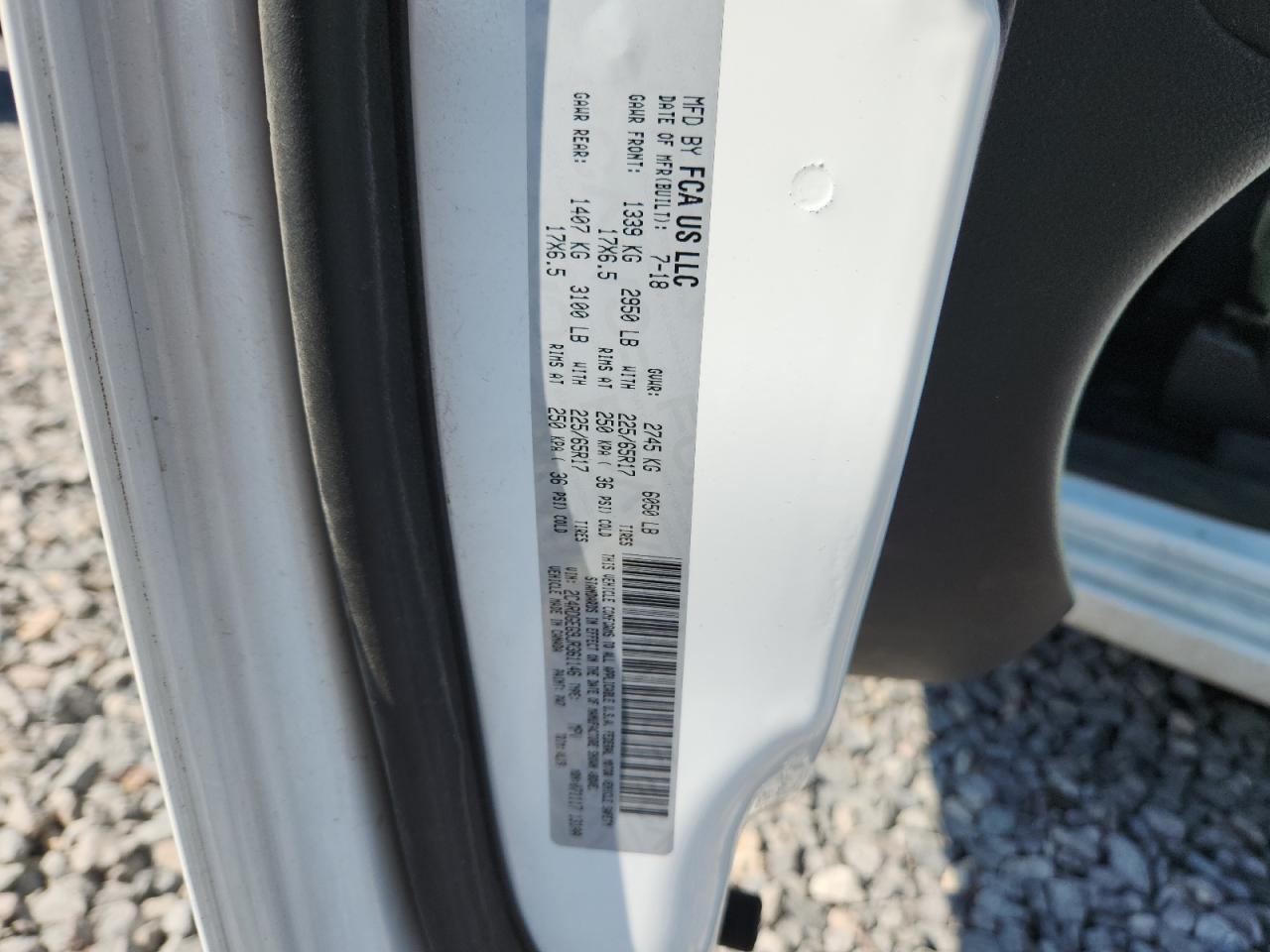 2018 DODGE GRAND CARAVAN