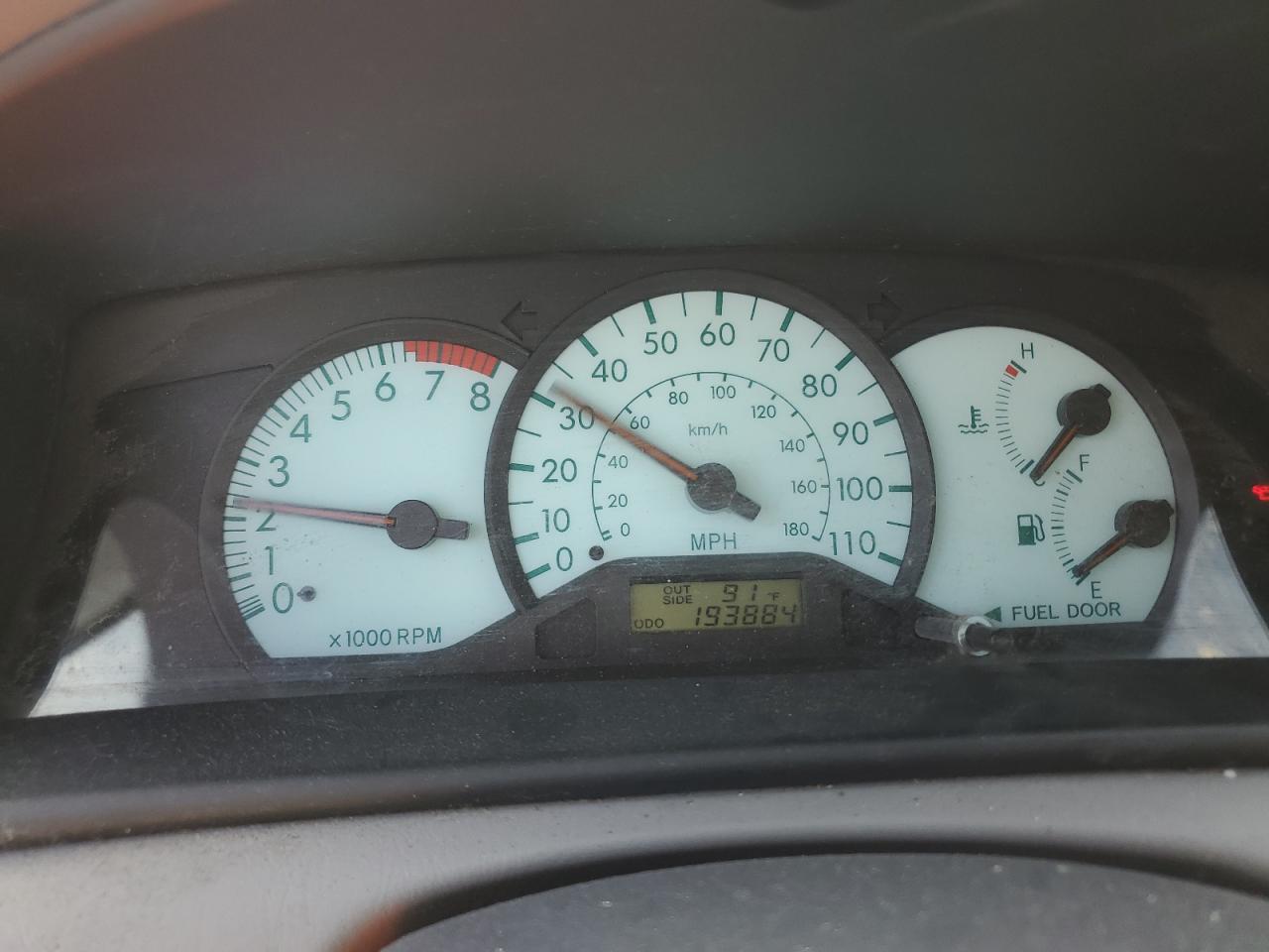 2003 TOYOTA COROLLA