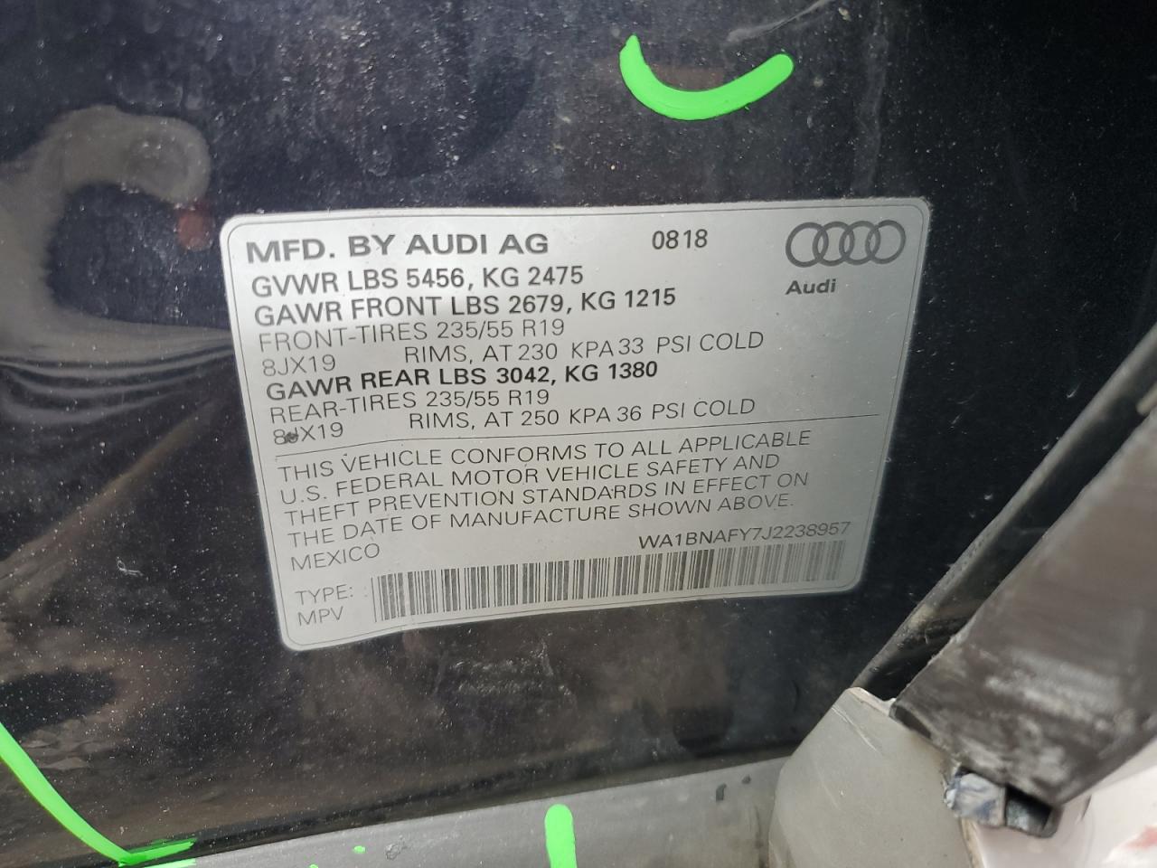 2018 AUDI Q5